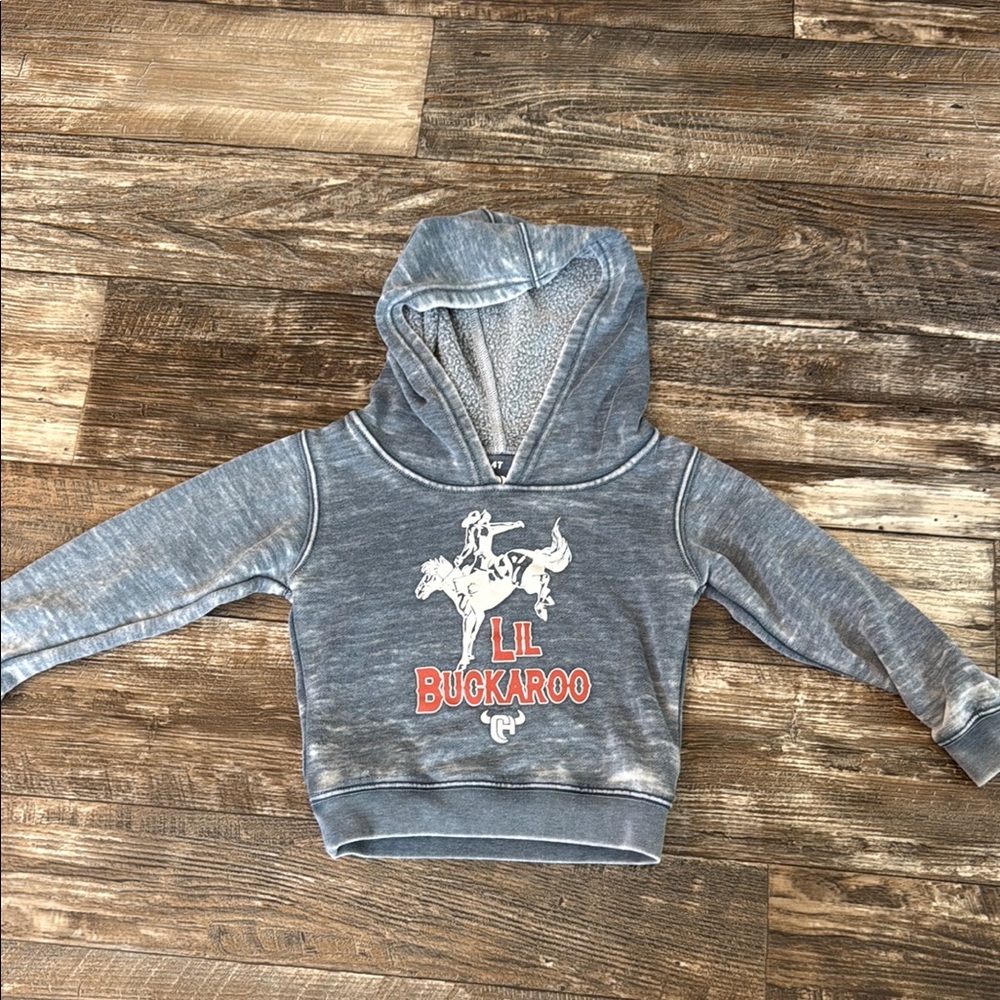 Cowboy Hardware toddler hoodie Lil Buckaroo